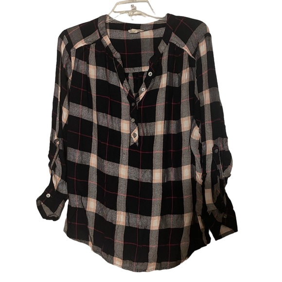 Plaid Blouse - Picture 1 of 5